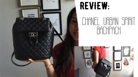 Chanel urban spirit backpack review